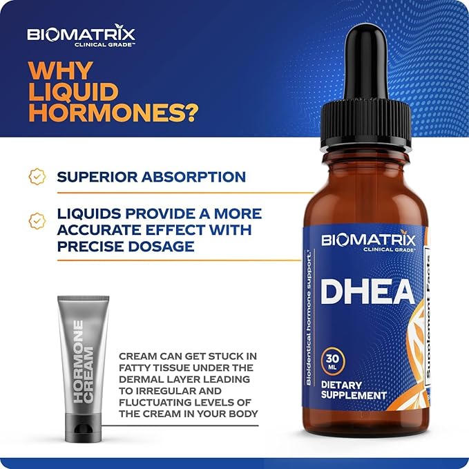 BioMatrix DHEA Liquid Review | Micronized Sublingual Drops | 30 ml - Image 3