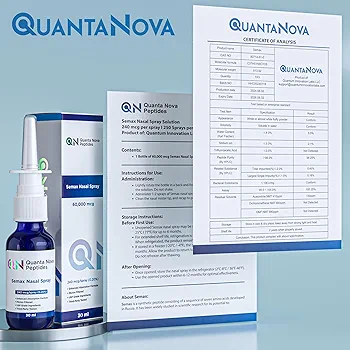 Quanta Nova Semax Spray | 240mcg Peptide for Focus | 240 mcg/Spray - Image 2