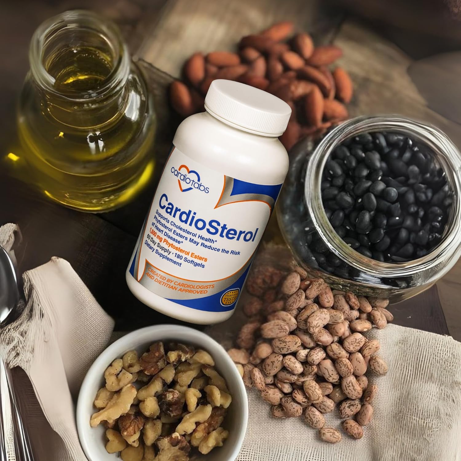 CardioSterol (Phytosterols) | Lowers LDL Naturally | Bio Nutrition | 180 Softgels - Image 3