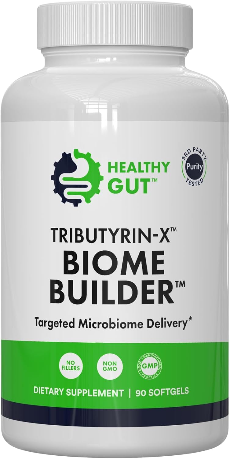 Healthy Gut Tributyrin-X Review | The Odorless Leaky Gut Fix | 90 Softgels
