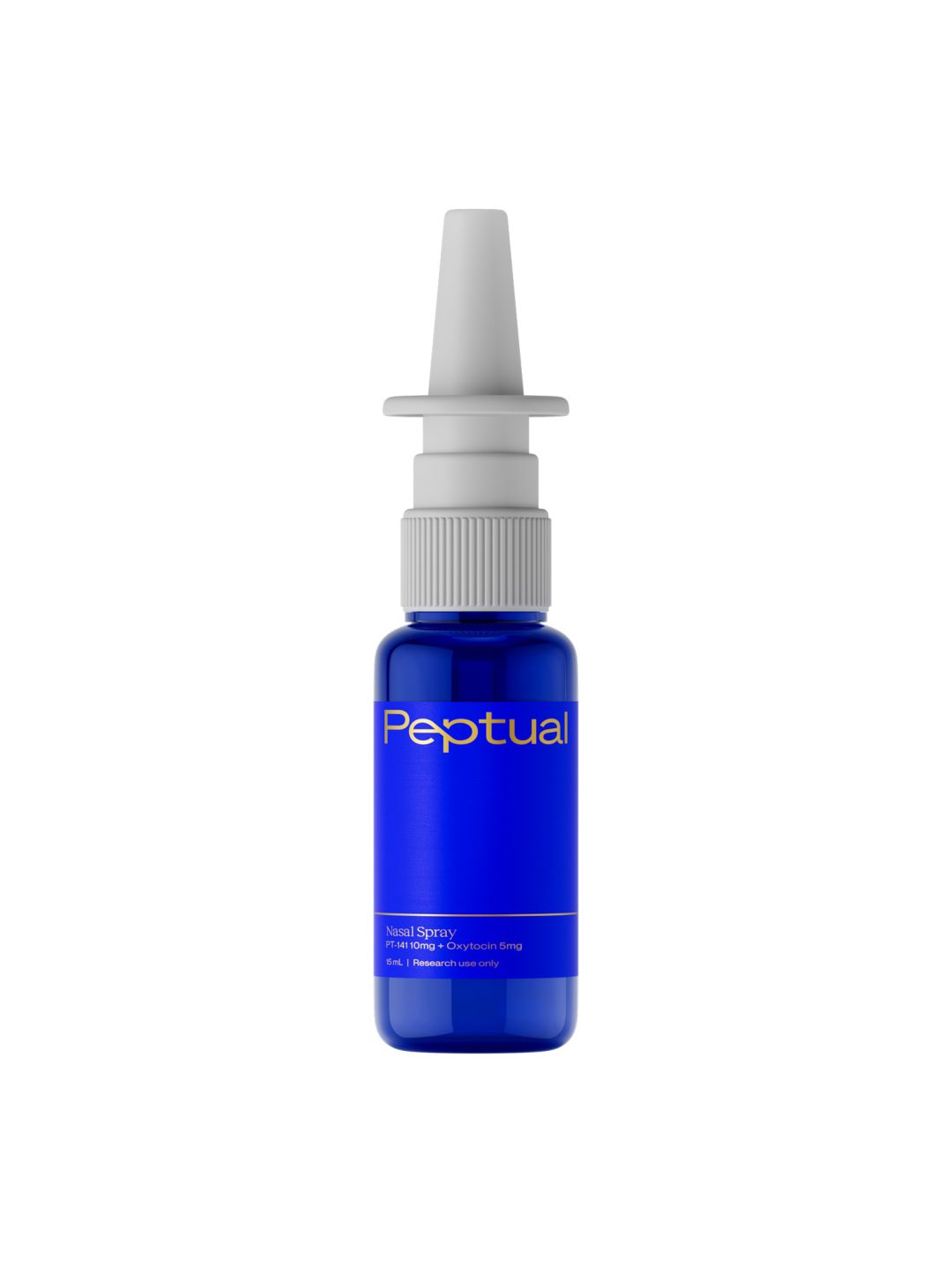 Peptual | PT-141 + Oxytocin Nasal Spray | Libido & Bonding | 15mL Nasal Spray
