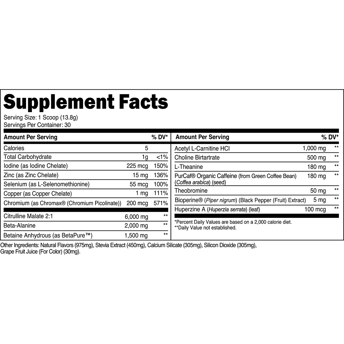 Transparent Labs LEAN Pre-Workout | Fat Burning & Pump (Sour Grape) | 30 servings - Image 2