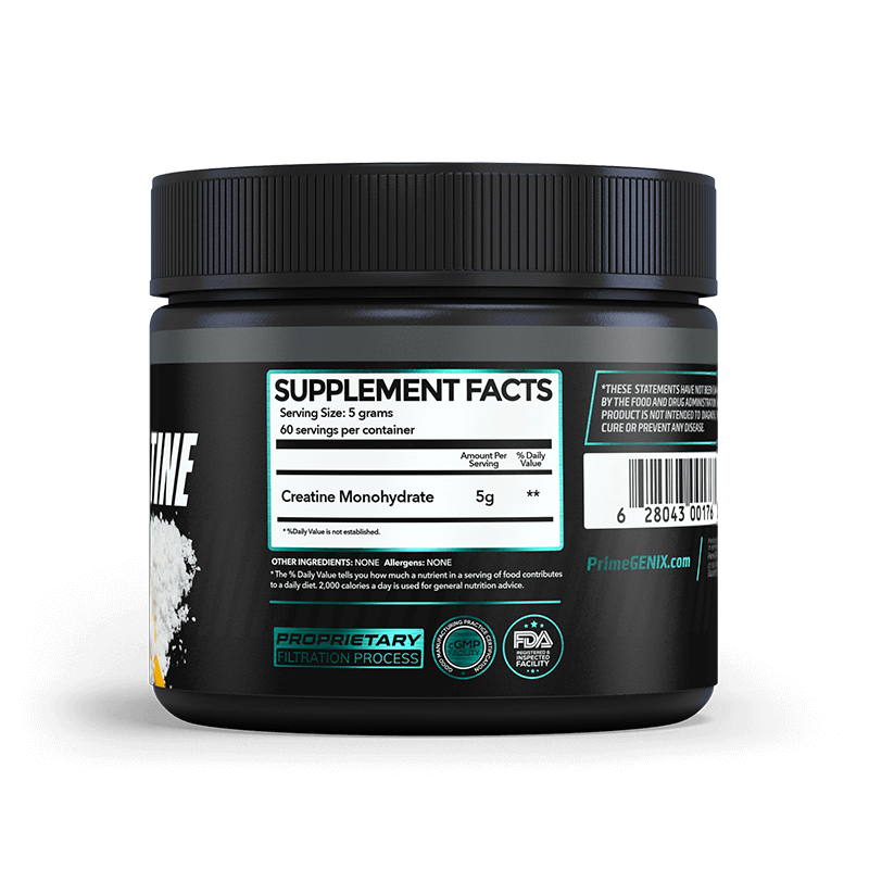 PrimeGenix Micronized Creatine Monohydrate | 60 Serving - Image 2