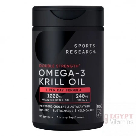 Sports Research Krill Oil | 90 Softgels