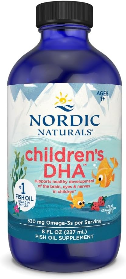 Nordic Naturals Children’s DHA - Essential Omega-3 for Brain Development | 96 Servings