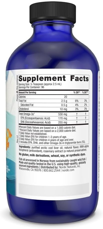 Nordic Naturals Children’s DHA - Essential Omega-3 for Brain Development | 96 Servings - Image 2
