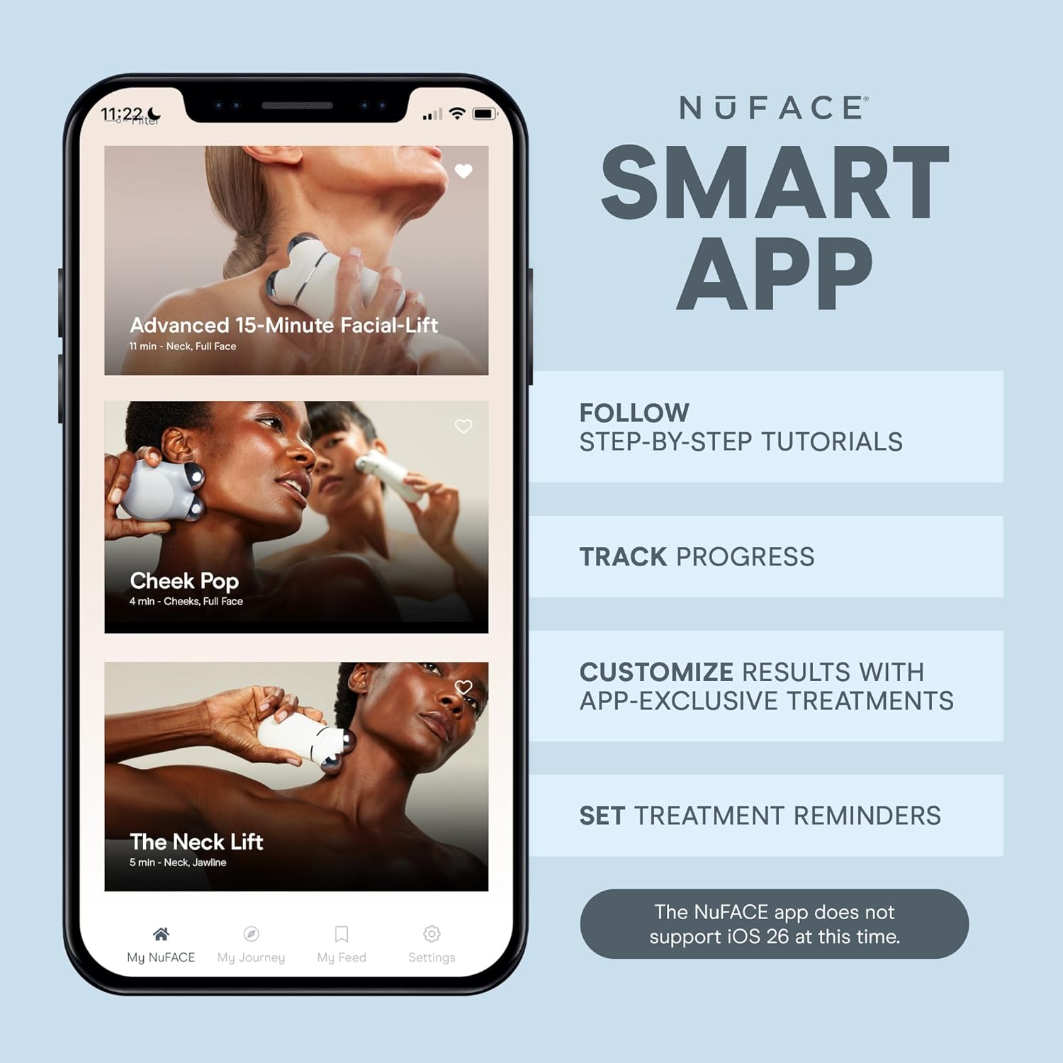 NuFACE Trinity+ Microcurrent Facial Device Kit - FDA Cleared Face Sculpting & Neck Tightening Device to Contour Cheeks & Brows + Microcurrent Gel Activator & Silk Creme - Image 8