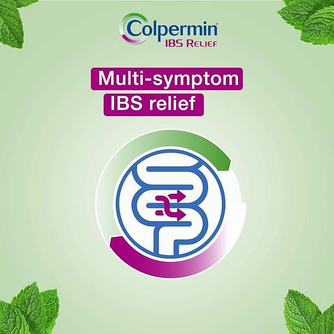 Colpermin Peppermint Oil IBS Relief Capsules 187mg | Advanced Antispasmodic Support | 20 Capsules - Image 3