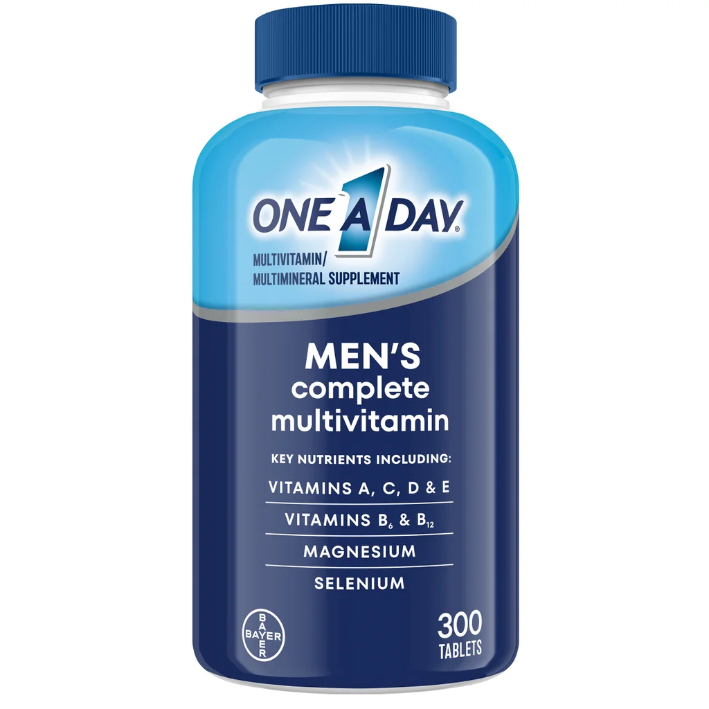 One A Day Men’s Multivitamin | Daily Energy & Immune Support | 300 Tablets