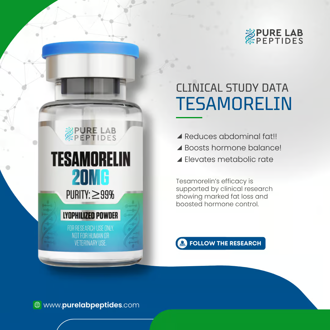 Pure Lab Tesamorelin 20mg | Visceral Fat Targeting Peptide - Image 2