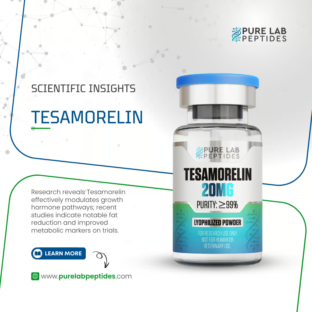 Pure Lab Tesamorelin 20mg | Visceral Fat Targeting Peptide - Image 4