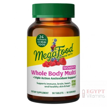 MegaFood Women's Whole Body Multivitamin, 90 Tablets