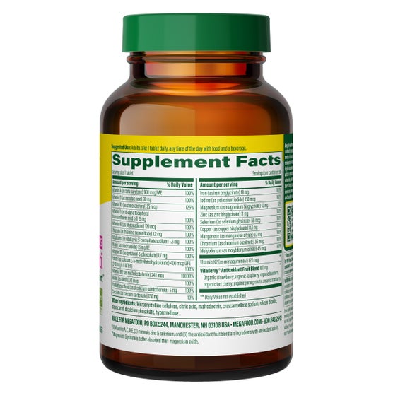 MegaFood Women's Whole Body Multivitamin, 90 Tablets - Image 3