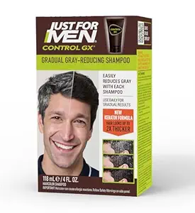 Just for Men Control GX Grey Reducing Shampoo | Gradually Reduces the Visible Appearance of Grey Hair