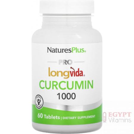 NaturesPlus PRO Longvida Curcumin 1000 mg | 60 Tablets