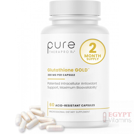 Pure Therapro Rx S-Acetyl Glutathione Gold 300mg PER Capsule | 60 Capsules