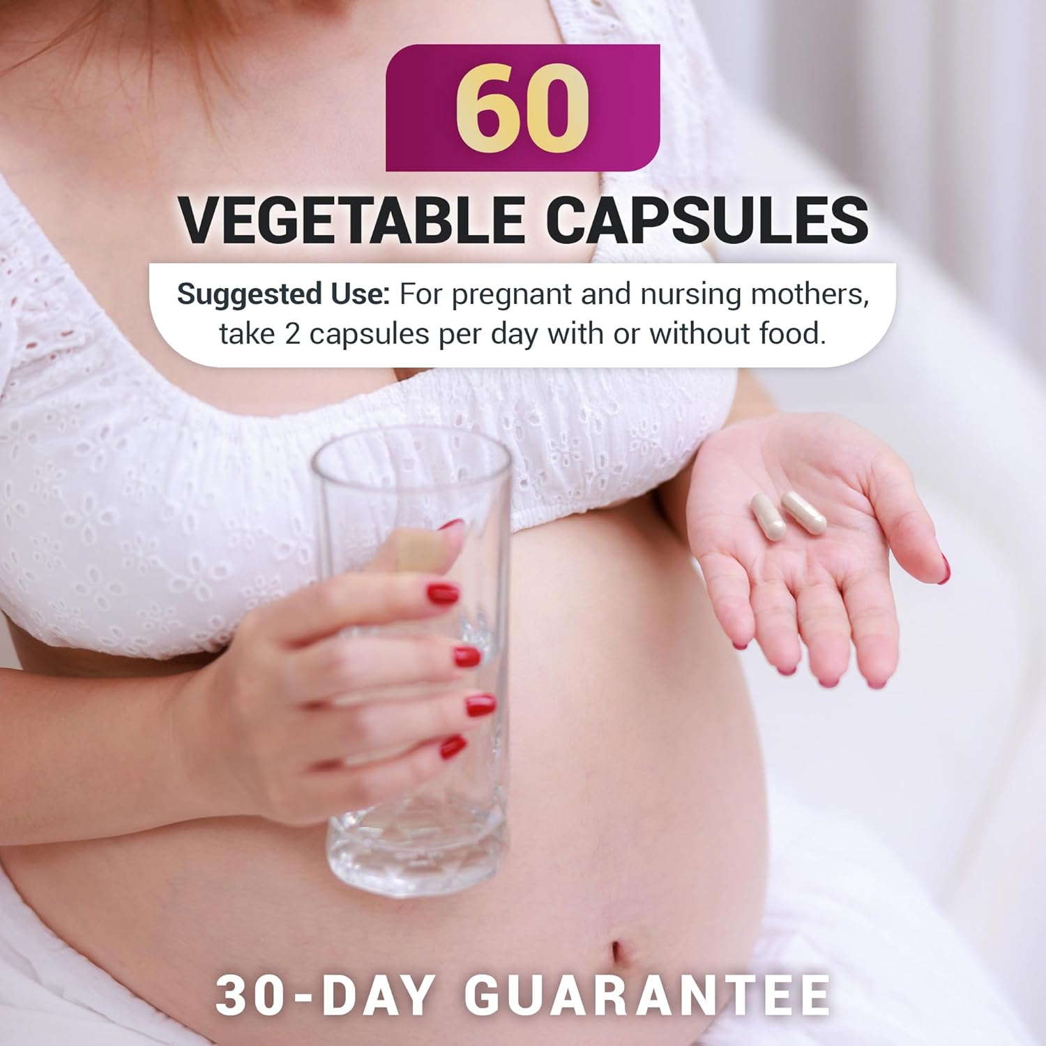 Dr. Berg Natural Prenatal Vitamins | Whole-Food Nutrient Matrix & Folate Support | 60 Capsules - Image 3