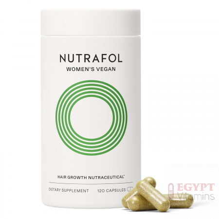 Nutrafol Women's Hair Growth Supplements - For Women 18-44 Years Old - Clinically Tested for Thicker, Stronger Hair, 100% Vegan | 120 capsules