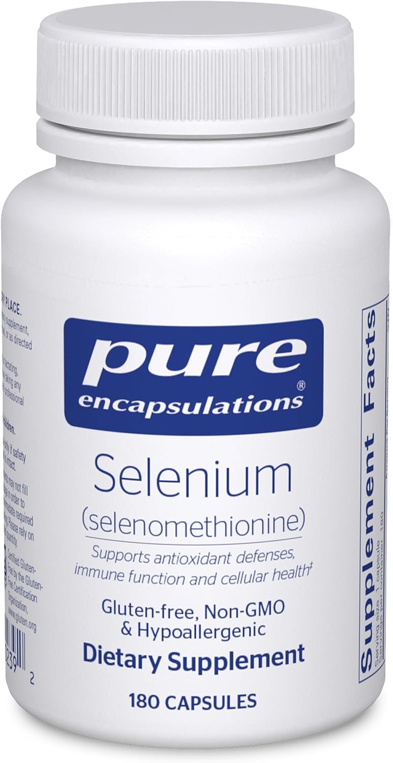 Pure Encapsulations Selenium - 200 mcg | 180 Capsules