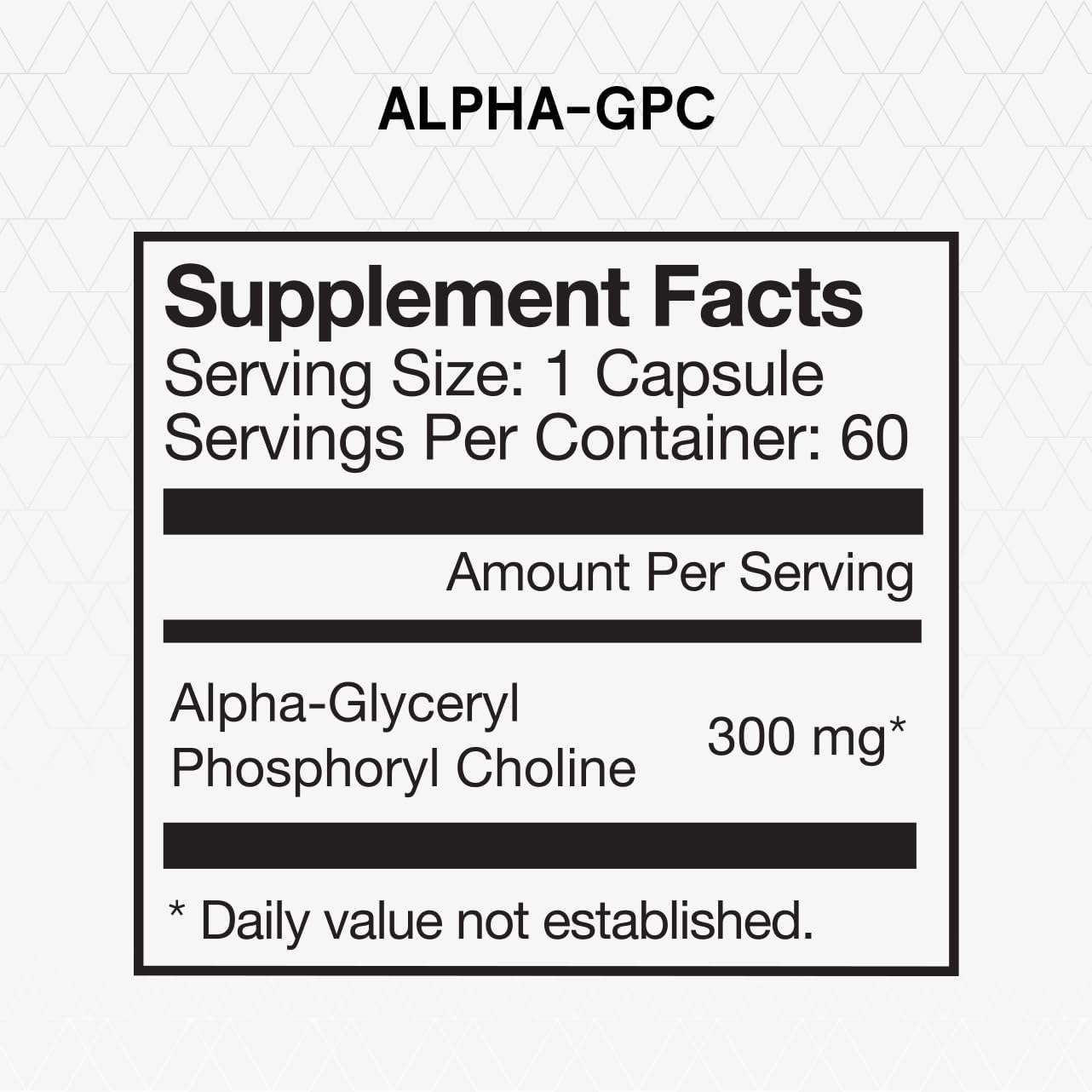 Momentous Alpha GPC Supplement - 60 Capsules - Image 3