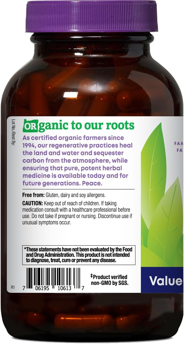 Oregon’s Wild Harvest Slippery Elm | 180 Organic Capsules - Image 3