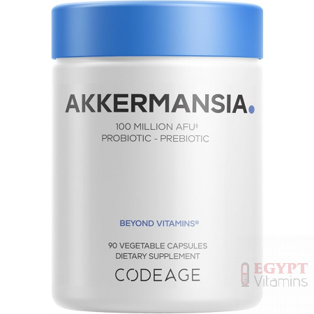 Codeage Akkermansia Muciniphila Probiotic Supplement 100 Million AFU | Supports Gut Barrier Integrity | 90 Capsules