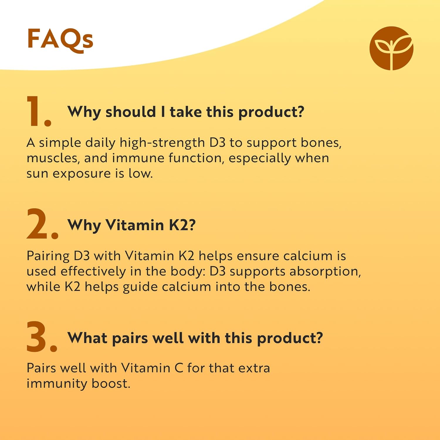 Nutravita Vitamin D3 4000 IU & Vitamin K2 100μg (MK7) | Supports Bone | 180 Tablets - Image 3