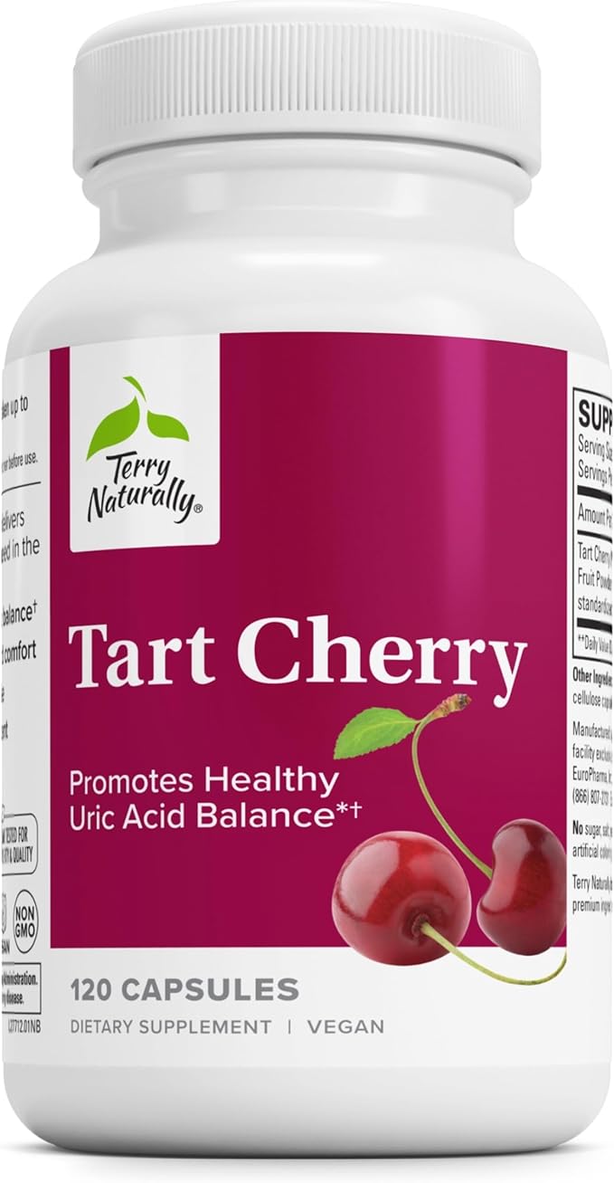 Terry Naturally Tart Cherry | 120 Capsules | Joint Support