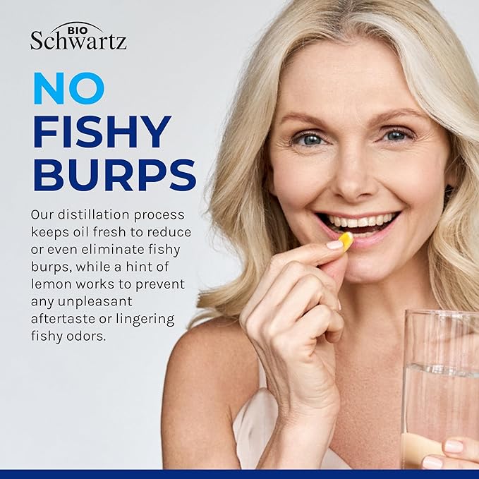 BioSchwartz Omega 3 Fish Oil, 180 Softgels - Image 3