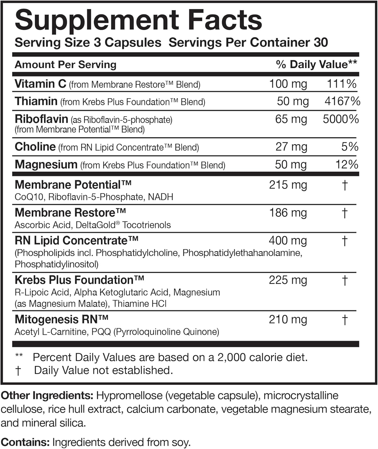 Researched Nutritionals ATP 360 | Mitochondrial Energy Support | 90 Capsules - Image 2