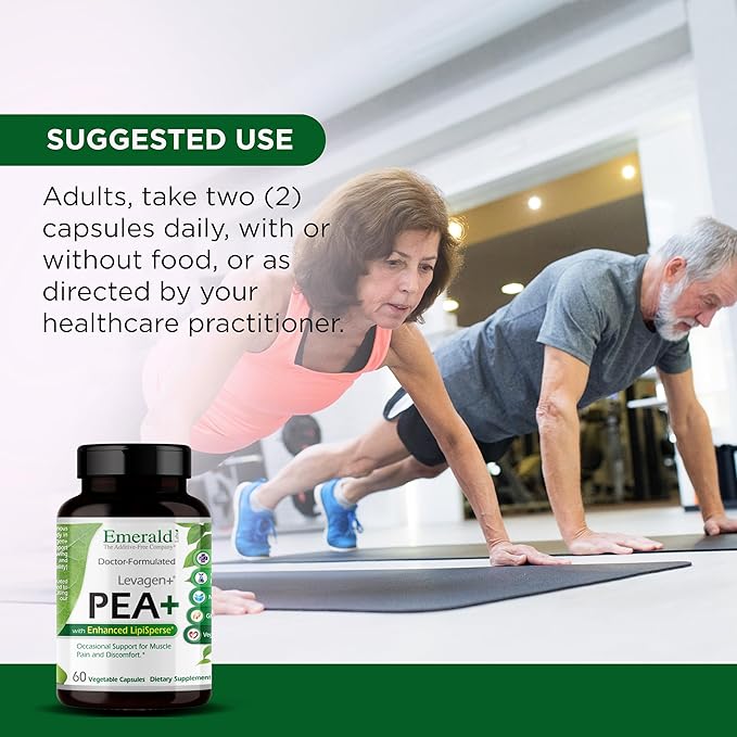Emerald Laboratories Pea+ with Levagen+ | 60 Capsules - Image 3