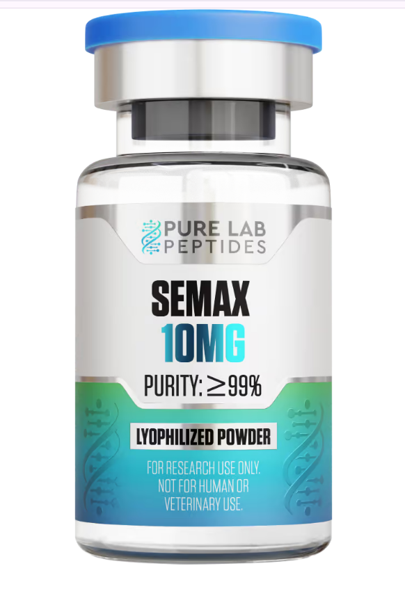 Pure Lab Peptides Semax (10mg) vial