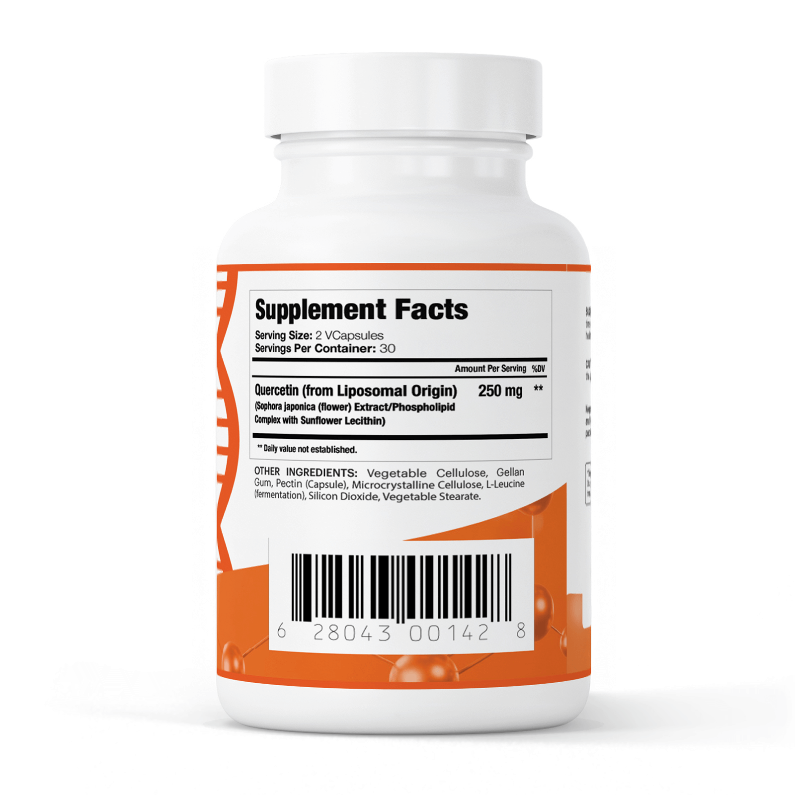 Leading Edge Health GenuinePurity™ Liposomal Quercetin 500 mg | 60 Capsules - Image 2