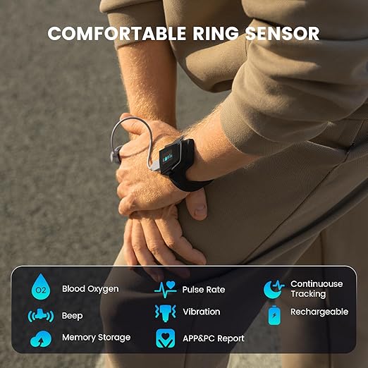 Wellue Wrist Pulse Oximeter | Continuous SpO2 Tracking - Image 4