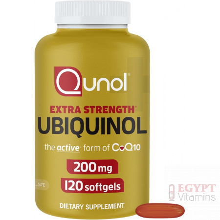 Qunol Ubiquinol Qunol Ubiquinol 200mg | Active CoQ10 | 120 Softgels