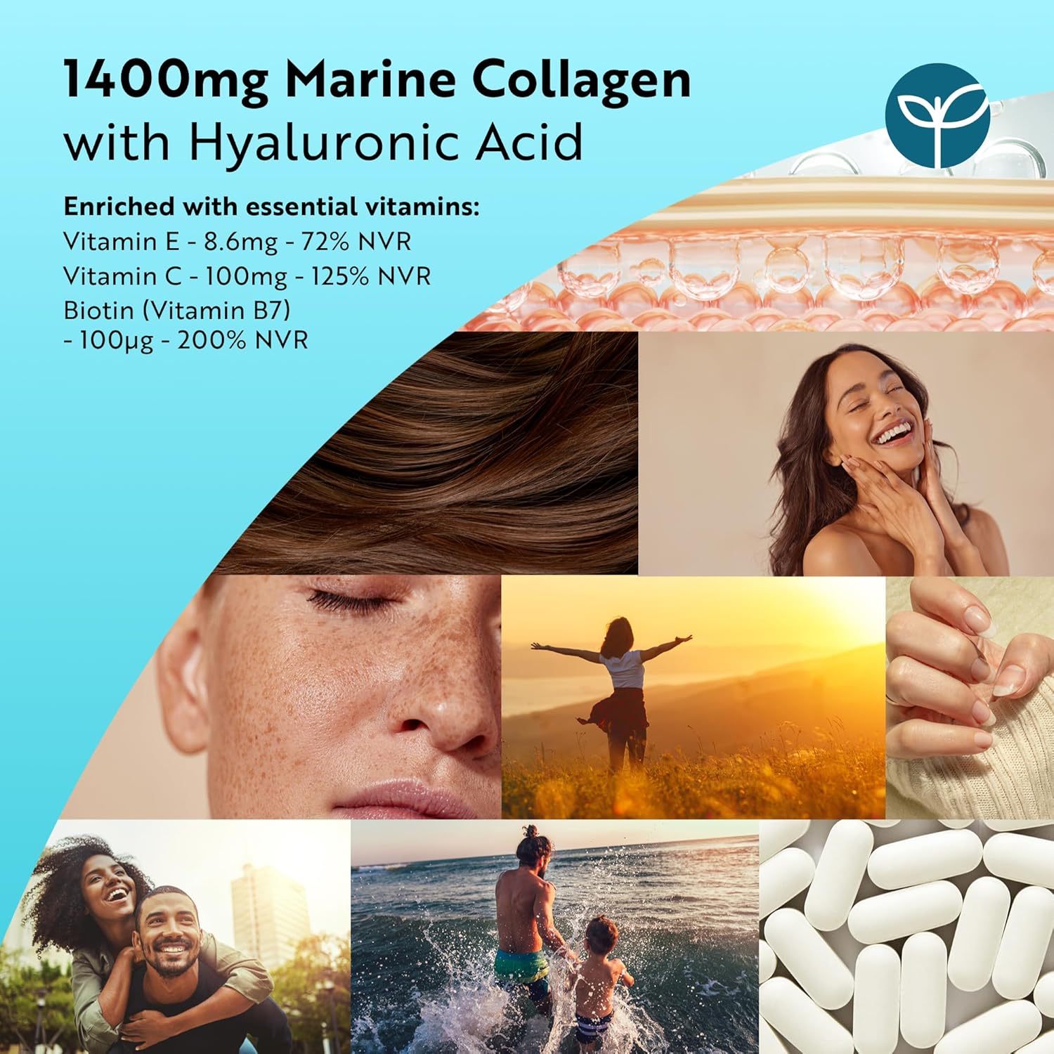 Nutravita Marine Collagen 1400mg | 120 Tablets - Image 6