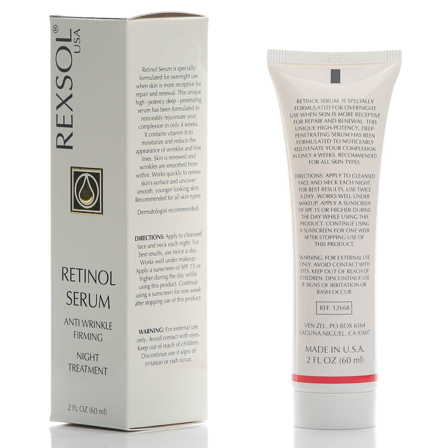Rexol Retinol Serum 60ml | Advanced Micro-Encapsulated Formula - Image 2