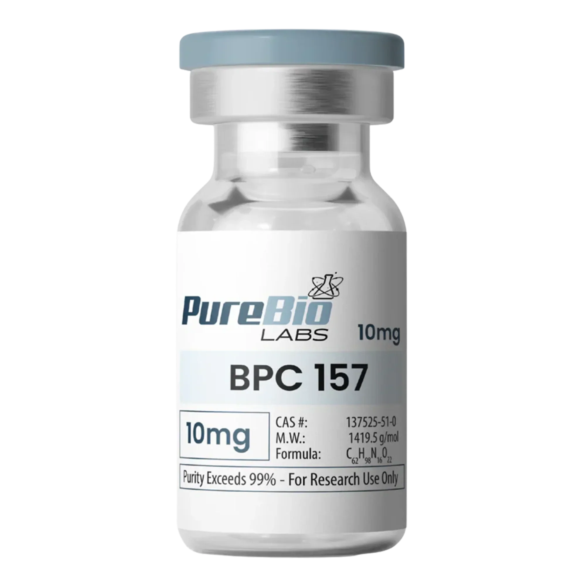 Pure Bio Labs BPC-157 Vial (5mg) | Tissue & Gut Support