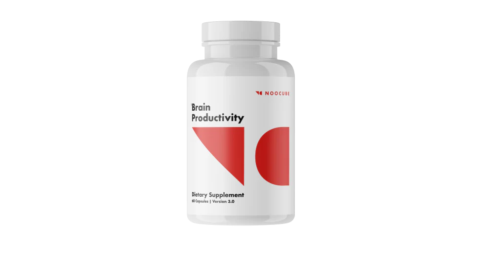Noocube Brain Productivity | Mental Performance | 60 Capsules