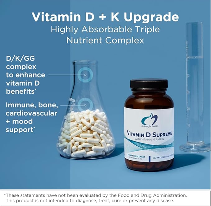 Designs for Health Vitamin D Supreme | 60 Capsules - Image 4