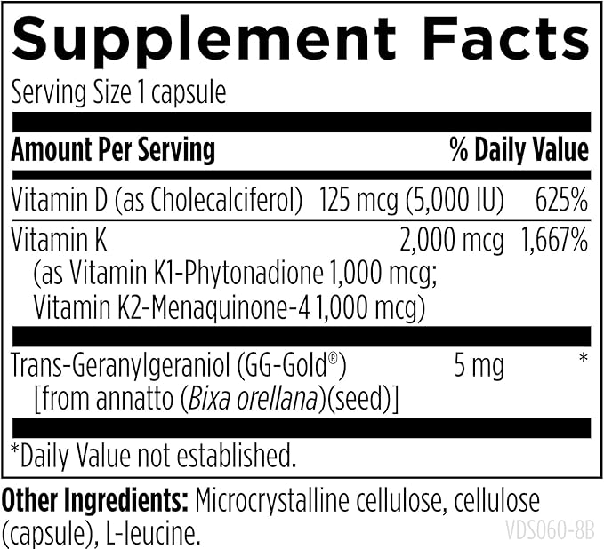Designs for Health Vitamin D Supreme | 60 Capsules - Image 2