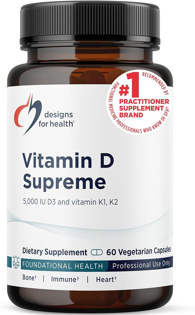 Designs for Health Vitamin D Supreme | 60 Capsules