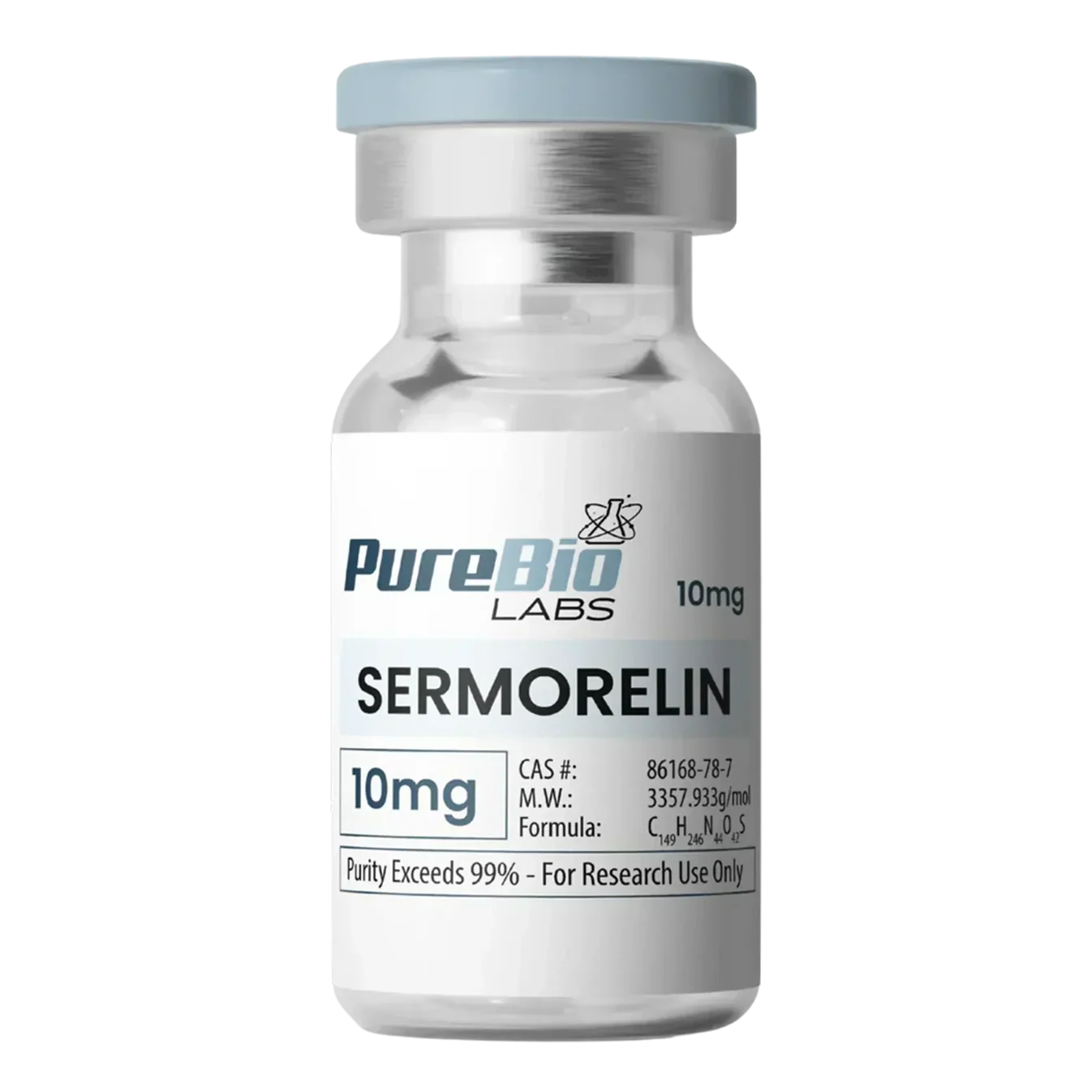 Pure Bio Labs Sermorelin Vial (10mg) | Pure Peptide