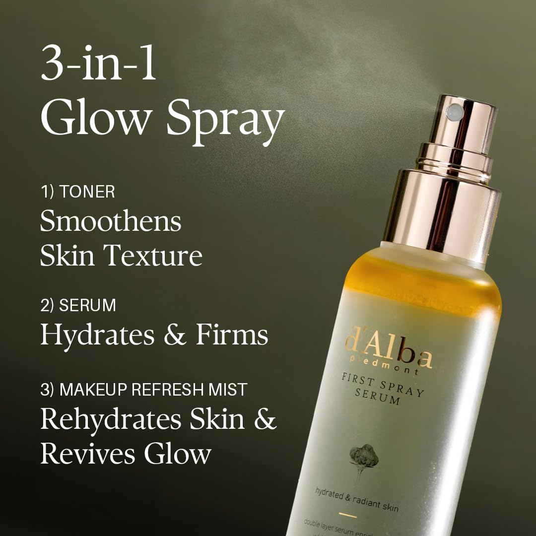 d'Alba PIEDMONT White Truffle First Spray Serum - Image 2