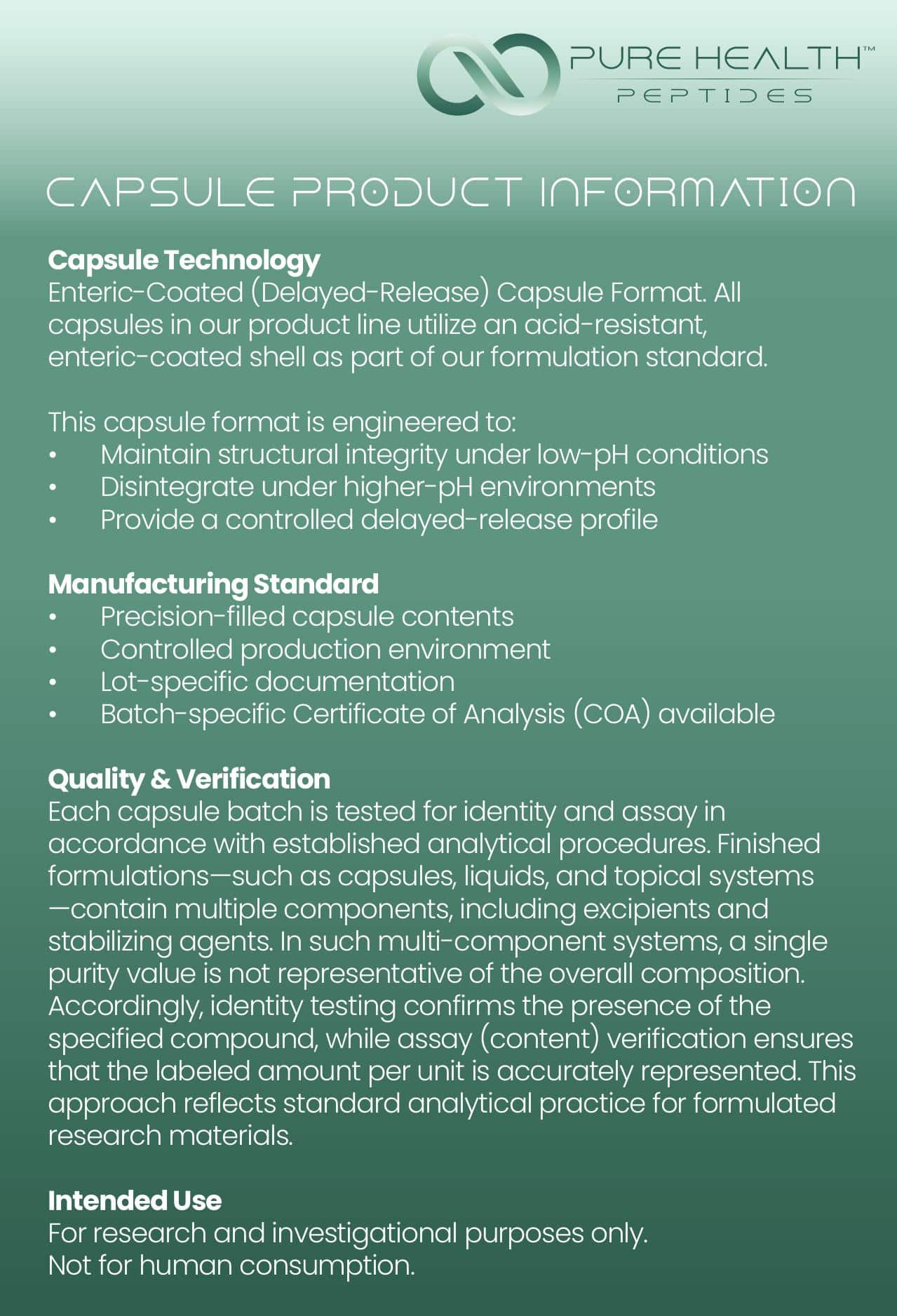 PURE HEALTH PEPTIDES 5-Amino-1MQ 50 MG - 60 CAPS - Image 2