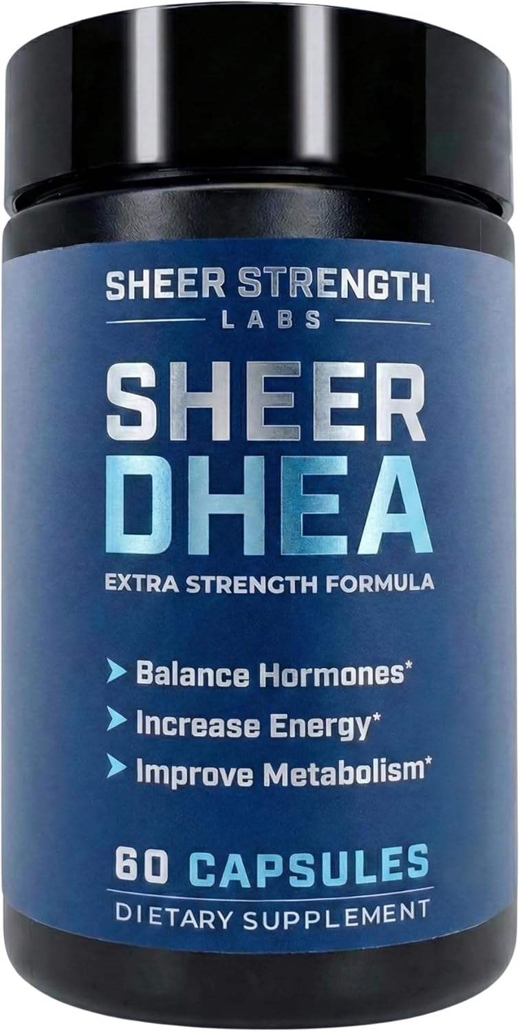 SHEER STRENGHT DHEA 100 MG | 60 Capsules