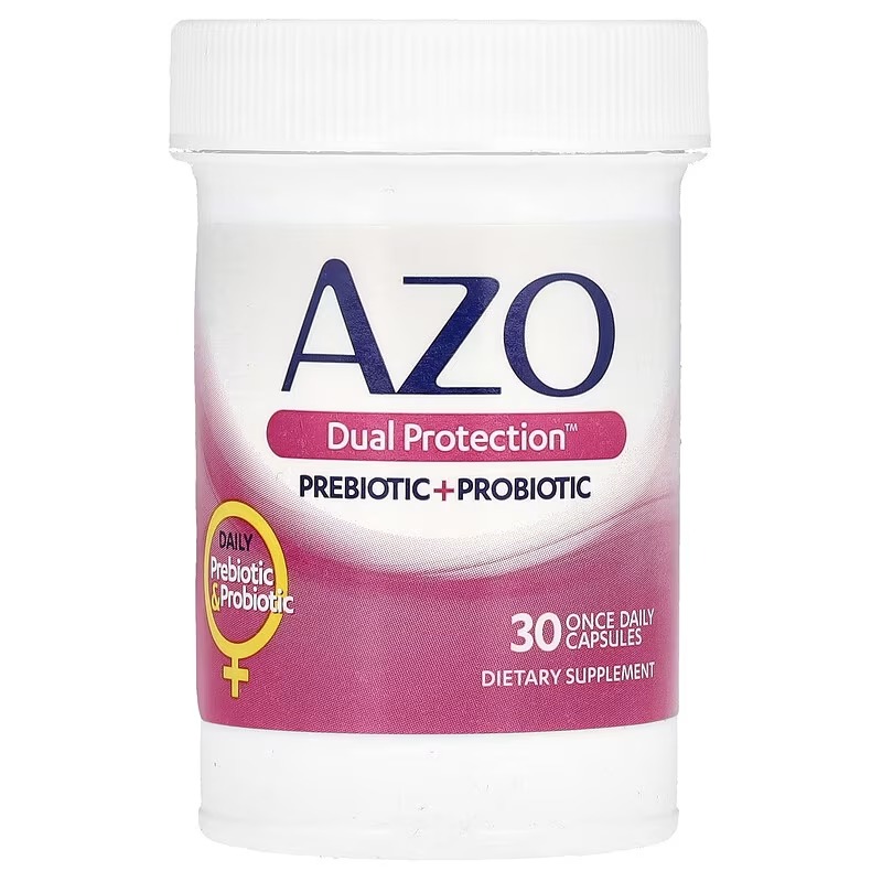 AZO, Dual Protection, Urinary + Vaginal Support, 30 Once Daily Capsules - Image 3